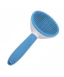 Secwell Dog Self-Cleaning Brush | One-Button Undercoat Remover | Blue | International Shipping Available - Buy Online on GoSupps.com