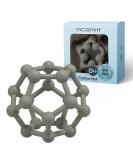 MCGMITT Teething Toy for Babies 6 Months - Baby Teether Ball Grasping Toy with Soft Sensory Texture - BPA-free Silicone Teether for Newborns - Greenish Grey - Buy Online on GoSupps.com