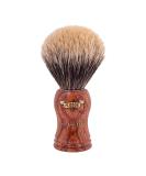 Plisson Bubinga Wooden Brush - European Size 12 Oil Grey - Premium Shaving Brush for an International Audience - Buy Online on GoSupps.com
