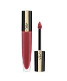 L'Oreal Rouge Signature Matte Liquid Lipstick 129 Lead - Intense Matte Finish - Buy Online on GoSupps.com