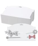 Geyee 50 Pieces Hair Clip Display Cards Hair Bow Holder Cardboard Claw Clip Organizer Display Cardboard for Hair Bow Barrettes Accessories  White - Buy Online on GoSupps.com