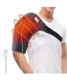 Comfheat USB Heated Shoulder Wrap - 3 Heating Settings for Rotator Cuff Pain Relief - Buy Online on GoSupps.com