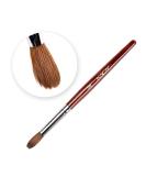 Alexnailart Kolinsky Sable Hair Nail Brush Red Wooden Pen UV Gel Manicure Tool (16#) - Buy Online on GoSupps.com