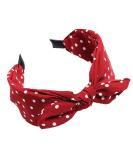 ValianhAgen XUVM Bow hair hoop red Acrylic 1 piece (1 pack) - Buy Online on GoSupps.com