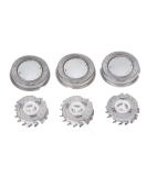 3 Pack Stainless Steel Shaving Heads - Replacement Blades & Razor Accessories for HQ3 HQ4 HQ5 HQ8 HQ9 PO HS - Buy Online on GoSupps.com