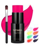 Pink Face Paint Sticks - UV Glow Paint for Adults & Kids | 0.75 oz Neon Makeup | Blacklight Reactive Party Supplies - Buy Online on GoSupps.com