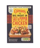 Colman's Big Night In Salt & Pepper Chicken Recipe Mix perfect with white rice for a takeaway-style family meal 23 g - Buy Online on GoSupps.com