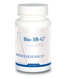 BIOTICS Bio3B G Vitamin B Complex - 180 Tabs for Stress, Energy, and Adrenal Health | Gluten-Free Supplement Research - Buy Online on GoSupps.com