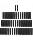 RONRONS 50-Piece Black Lip Balm Tubes for DIY Lipstick Crafting - 5ml Empty Containers with Twist Bottom for Business - Buy Online on GoSupps.com