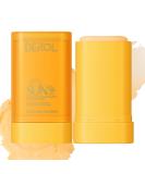 Sunscreen Stick SPF 50+ | Water-Resistant Sunblock for Face & Body | Travel Size 0.56 Oz | No Eye Irritation | 50 Uses - Shop Now - Buy Online on GoSupps.com