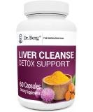Dr. Berg's Liver Cleanse Detox & Repair Capsules - Liver Support Supplement with Milk Thistle, Ox Bile,Turmeric and Other Unique Liver Care Nutrients - Herbal Liver Health Formula 60 Caps - Buy Online on GoSupps.com
