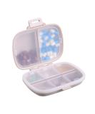 1Pack Daily Pill Organizer Box - Portable Travel Case & Compact Pill Holder for Medications - Stay Organized On-The-Go (Beige - Buy Online on GoSupps.com
