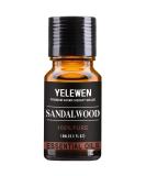 Pure Organic Sandalwood Essential Oil 10ml | Aromatherapy Diffuser Meditation Relaxation - Ideal for Skin Care Soaps & Candles - Buy Online on GoSupps.com