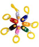SunGrow Dog Clickers with Wrist Bands 2 Inches Colorful and Practical Set of Simple Convenient and Effective Training Tools for Puppy or Cat 7 Pack United - Buy Online on GoSupps.com