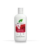 Dr Organic Rose Otto Conditioner - Vegan Paraben-Free Recyclable 265ml | Eco-Friendly Hair Care for Men & Women - Buy Online on GoSupps.com