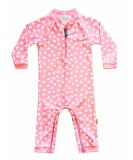 weVSwe Baby Toddler Boy Rash Guard Swimsuit UPF 50+ Sun Protection | Pink Hearts | 12-18 Months - Buy Online on GoSupps.com