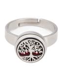 Buy Asixxsix Stainless Steel Diffusorring - Adjustable Aromatherapy Jewelry for Essential Oils - Portable Diffuser for Women & Girls - Perfect Gift Idea - Buy Online on GoSupps.com
