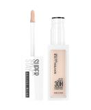 Maybelline Super Stay Full Coverage Liquid Concealer - 30 Hour Wear, Transfer Resistant, Oil-free - 16 Shades Available - Buy Online on GoSupps.com