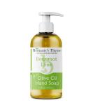 Organic Bergamot & Lime Hand Soap - 12 oz | Vegan, Gluten-Free, Made with Olive Oil - Buy Online on GoSupps.com