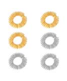 6-Piece Massage Rings Set - Acupressure Rings for Stress Relief - Ideal for Teens & Adults - Buy Online on GoSupps.com