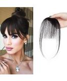 SEGO Pony Hairpiece - Real Hair Fringe Clip-On Extension | 100% Remy Human Hair Straight Black #1 - Buy Online on GoSupps.com