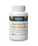 Pattern Wellness Turmeric Curcumin - 1300mg - 95% Curcuminoids with Bioperine Black Pepper Extract - Natural Joint  Health & Cognitive Support - Non-GMO  Gluten Free - 60 Capsules 60 Count (Pack of 1) - Buy Online on GoSupps.com