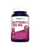 NusaPure Butterbur Extract 100mg | 200 Veggie Capsules | Non-GMO, Vegetarian & Gluten-Free - Buy Online on GoSupps.com