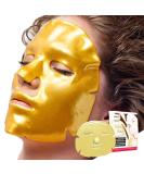 50 x Infinitive Beauty 24k Gold Powder Gel Collagen Face Masks - Anti-Aging Skincare & Wrinkle Reduction - Buy Online on GoSupps.com