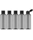 TOUREAL 100ML Travel Bottles Set - 5 Empty Plastic Cosmetic Bottles with Funnel & Flip Cap | Ideal for International Shipping - Buy Online on GoSupps.com