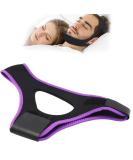 Buy Airflow Jaw Strap by Veralabs - Sleep Better Lift Your Face Reduce Double Chin - Unisex Purple Jaw Exerciser - Buy Online on GoSupps.com