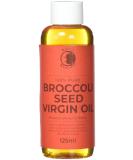 Buy Mystic Moments Broccoli-Samous Virgin Carrier Oil 125ml | Pure Natural Oil for Hair Face Nails Aromatherapy & Massages | Vegan GVO - Buy Online on GoSupps.com