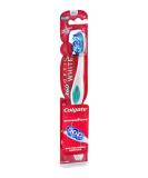 Colgate 360 Optic White Toothbrush (Medium Pack of 6) - Brighten Your Smile! International Shipping Available - Buy Online on GoSupps.com