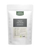 Premium 400g Organic Black Chia Seeds - Certified Vegan & Kosher | Raw Natural Chia Seeds - Buy Online on GoSupps.com