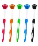 Tongue Brush, Tongue Scraper, Tongue Cleaner, Tongue Scraper Brush, Tongue Scraper Cleaner, Tongue Brushes, Helps Fight Bad Breath, 5 Tongue Scrapers, 5 Pack - Buy Online on GoSupps.com