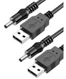 Charger for Fairywill Toothbrush 2M 2Pack Mellbree USB Charger for Fairywill Toothbrush Compatible With Fairywil FWP11 FW-508 FW-507 FW-917 SG-508 FW508 FW507 D1 D3 D7 D8 E6 E10 E11 P11 TB-508 TB-507 2M 2 Pack - Buy Online on GoSupps.com