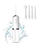 Portable Water Flosser for Teeth - IPX7 Waterproof Rechargeable & Travel-Friendly with 4 Nozzles | Perfect for Home & Travel - Buy Online on GoSupps.com