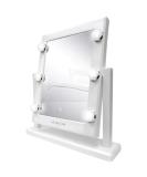 Olivia Rose Hollywood Style Vanity Mirror with Lights - Large Lighted Makeup Mirror in White/Silver - Buy Online on GoSupps.com