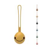 Buy OLGS Silicone Pacifier Box | BPA-Free Pacifier Holder & Storage Case | Mustard Diaper Bag Pacifier Strap for Babies & Toddlers - Buy Online on GoSupps.com