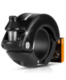 Cyclespeed 100dB Bicycle Bell - Durable Aluminum Alloy MTB Klingel for E-Bikes | 22.2mm Black Racing Accessory - Buy Online on GoSupps.com