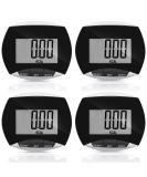 Portable LCD Pedometer for Jogging & Hiking - Step Counter with Calories Burned - Buy Online on GoSupps.com