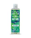 Faith In Nature Natural Mint Body Wash Uplifting Vegan & Cruelty Free No SLS or Parabens 400m Mint 400 ml (Pack of 1) - Buy Online on GoSupps.com