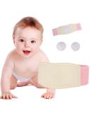 Baby Umbilical Hernia Belt - Infant Abdominal Binder for Newborns - Adjustable Pink Wrap for Hernia Support - Buy Online on GoSupps.com