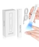 Buy AOKITEC Mini UV LED Lamp for Gel Nails Quick Dry Skin Protection & DIY Nail Set - Buy Online on GoSupps.com