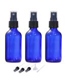 LIYUABU 60ml Empty Blue Glass Spray Bottles Small Fine Mist Atomiser Refillable Reusable Travel Spray Bottles for Essential Oil Hair Aromatherapy Perfumes Cleaning(3 Pack) Blue Paquet de 3 - Buy Online on GoSupps.com