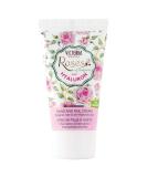 Victoria Beauty - Hand cream for very dry and cracked hands nail cream with rose oil hyaluron cream optimal hand care and nail care (1 x 50 ml) - Buy Online on GoSupps.com