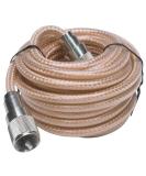 RoadPro RP-8X18CL 18' Clear CB Antenna Mini-8 Coax Cable with PL-259 Connector - Buy Online on GoSupps.com
