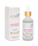 Revitalize Vegan Hyaluronic Acid Serum - Deep Hydration for Aging Skin | Hypoallergenic Face Serum with Organic Coconut & Jojoba Oil - 2 Oz - Buy Online on GoSupps.com