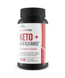3X Lifetime Keto + ACV Cleanse - Keto Detox Cleanse for Full Body Cleansing - 90 Day Supply - Help Reduce Belly Bloat w/Psyllium Digestive Support - Promote Energy & Focus - Keto Detox Cleanser - Buy Online on GoSupps.com