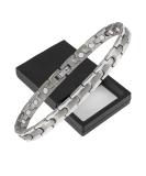 YINOX Magnetic Anklet | Pure Titanium | 23 Magnets | 24 cm | Perfect Gift for Men & Women - International Shipping - Buy Online on GoSupps.com