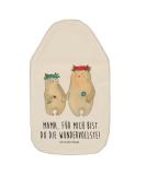 Mr. & Mrs. Panda Warm Bottle Bears with Flower Wreath - Ideal Gift for Best Friends Moms Dads | Perfect for Father's Day & Home Decor - Buy Online on GoSupps.com